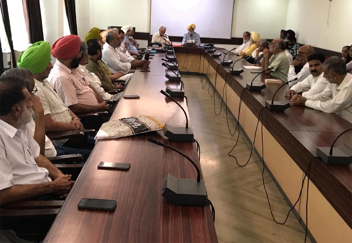 Communist Party of India Holds Meeting with Punjab’s Intellectuals and Social Service Organizations